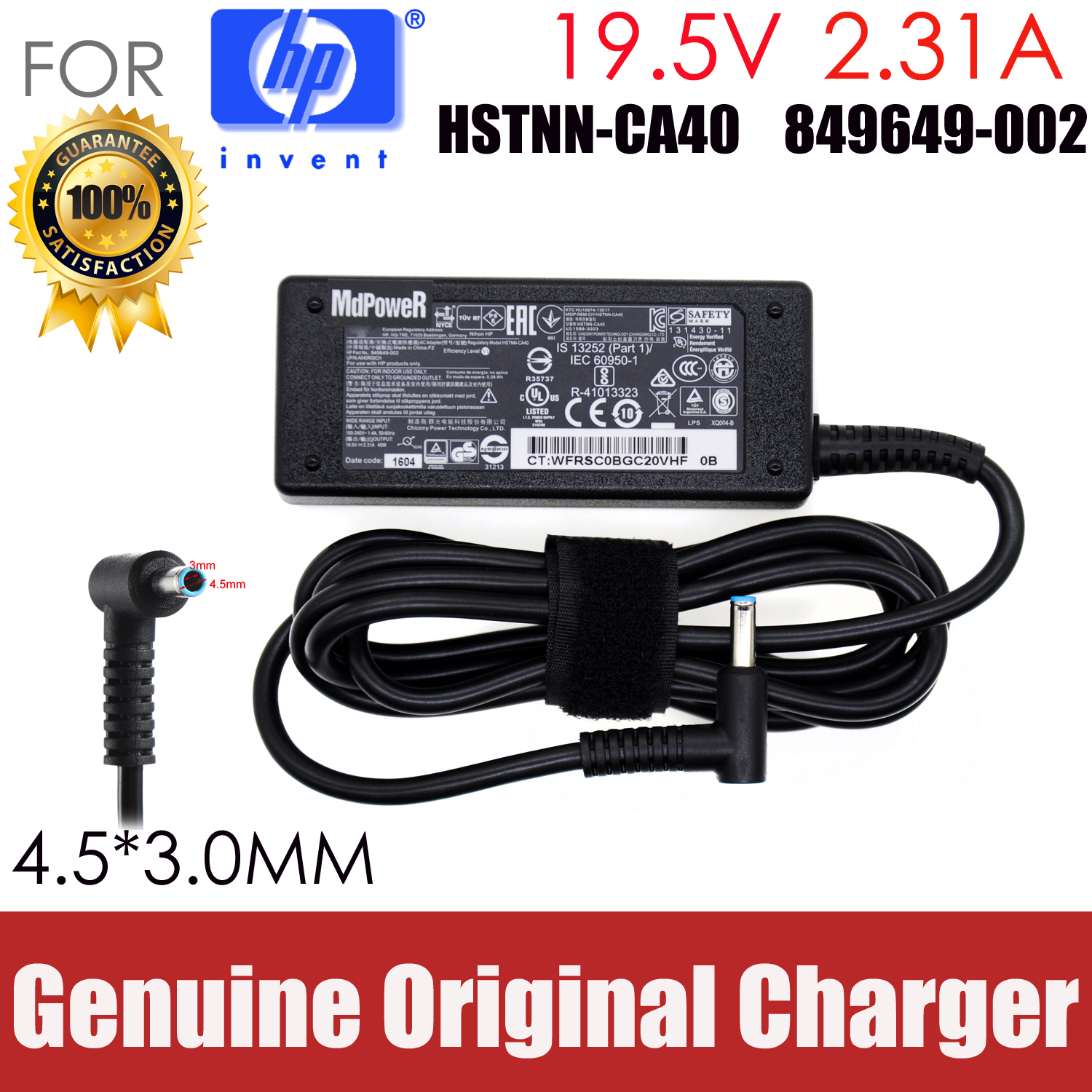 Laptop Accessories Hp - Original 19.5V 2.31A 45W FOR HP