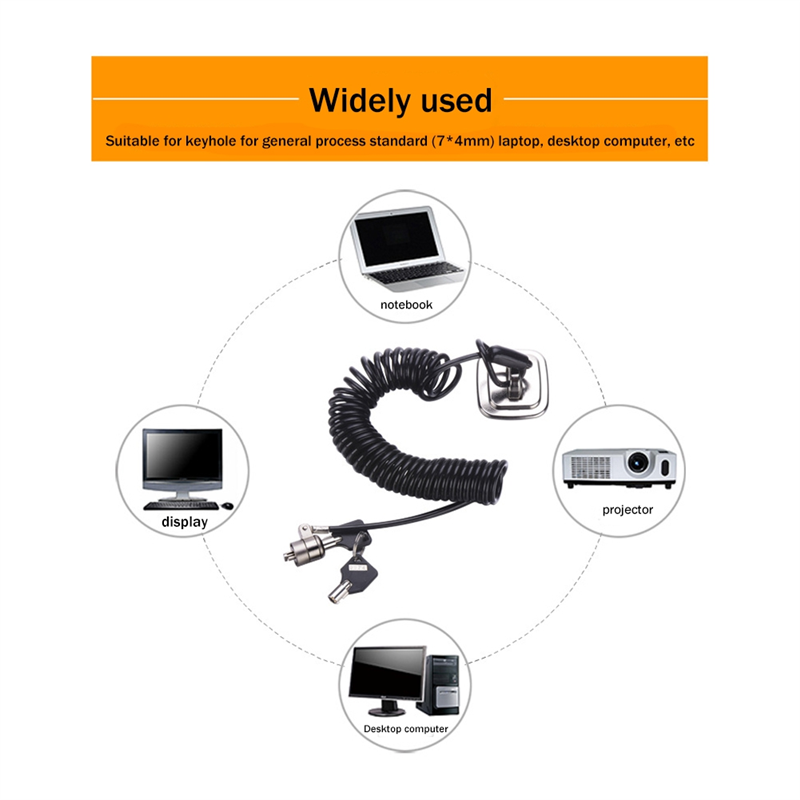 Laptop Computer Lock Laptop Lo - Laptop Lock Cable ulasan dan harga