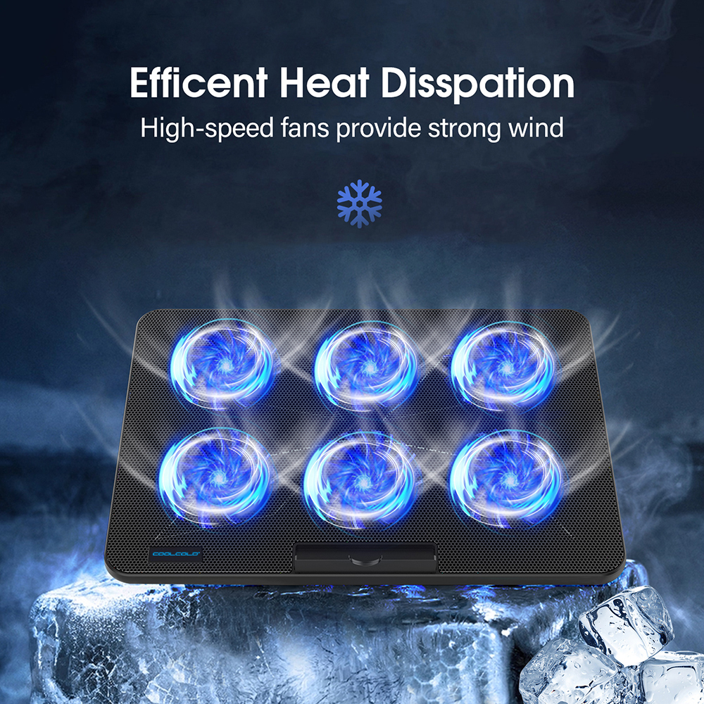 Coolcold 15.6-17.3inch Laptop  - Laptop Accessories Cooling Pad ulasan dan harga