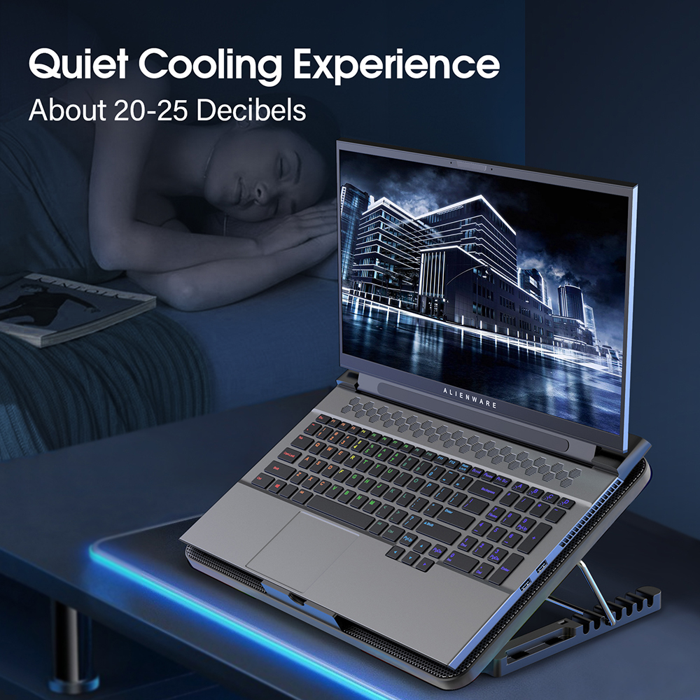 Coolcold 15.6-17.3inch Laptop  - Laptop Accessories Cooling Pad ulasan dan harga