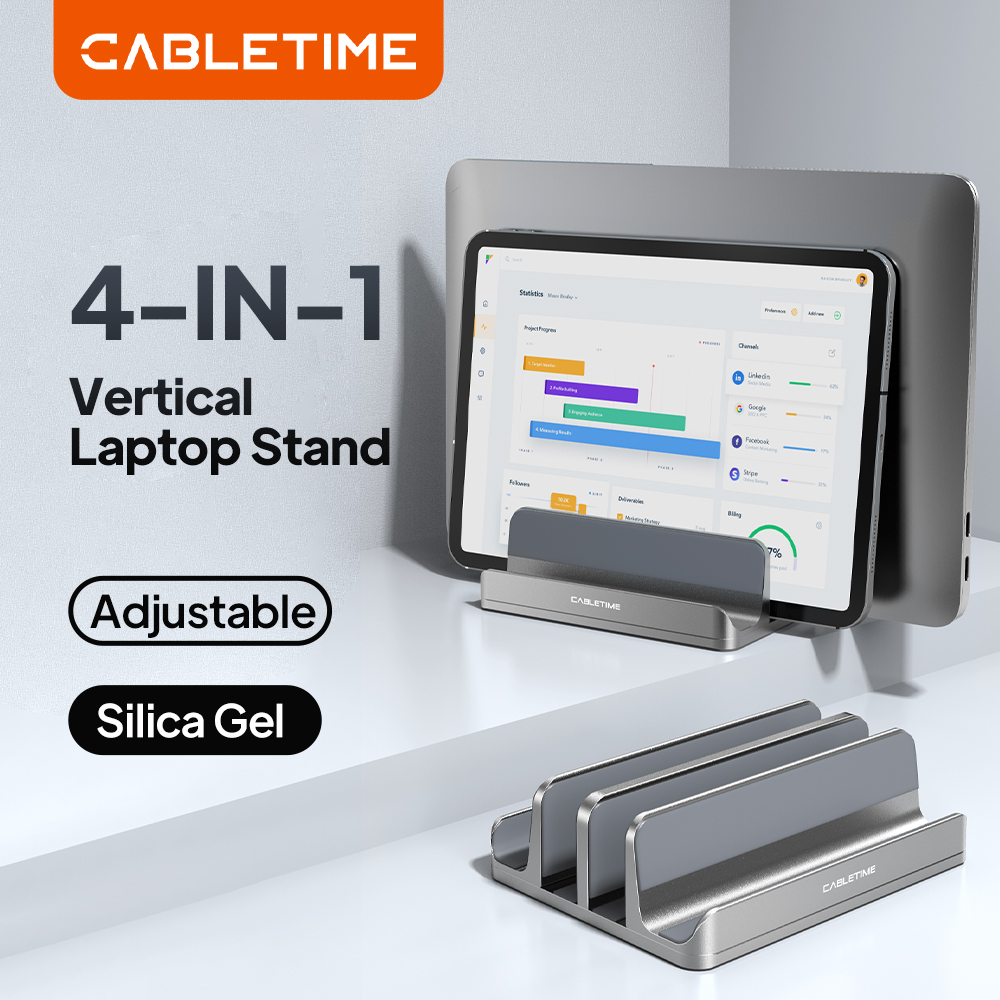 CABLETIME Vertical Laptop Stan - Laptop Accessories Dell ulasan dan harga