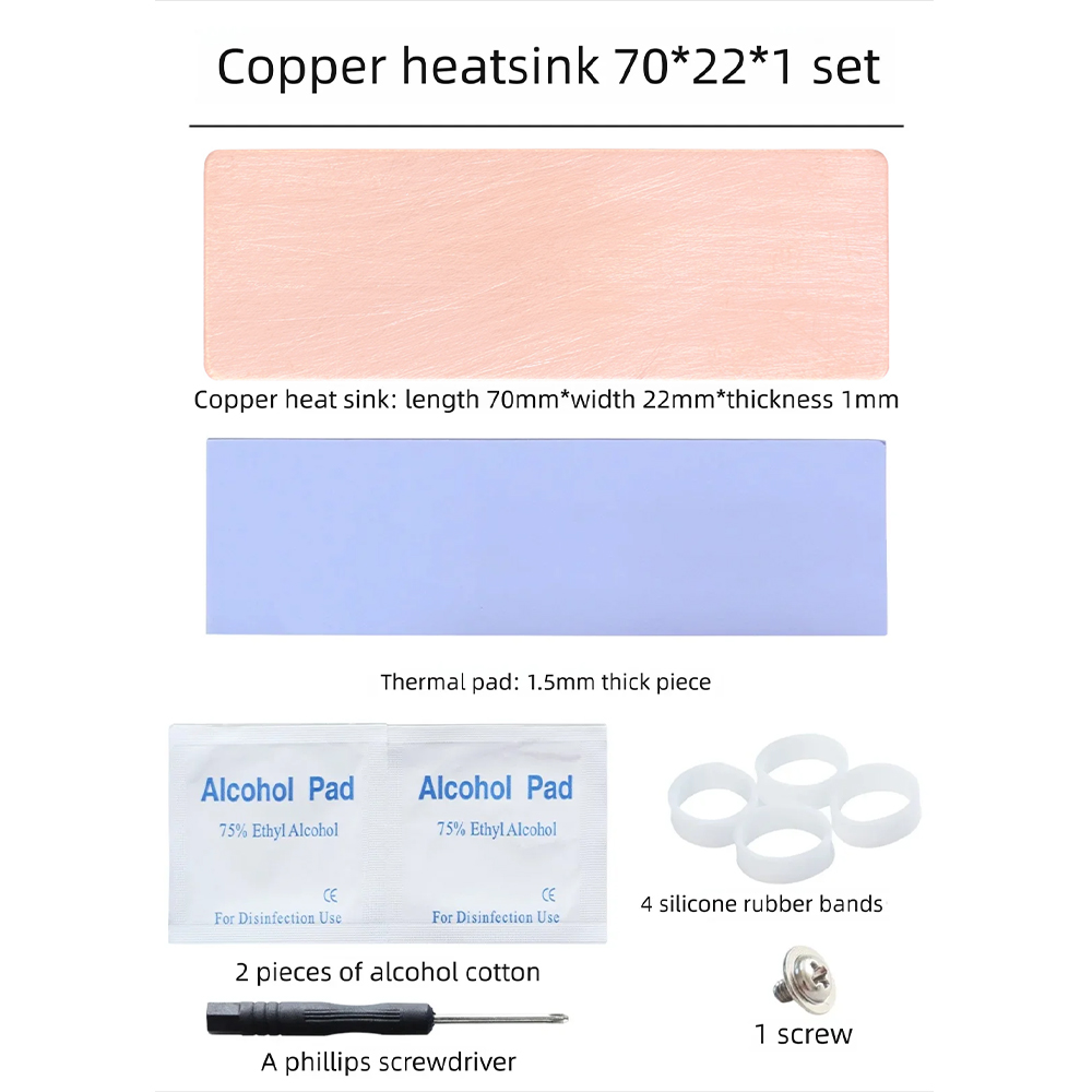 M.2 SSD Heatsink for NVMe NGFF - Laptop Accessories Cooling Pad ulasan dan harga