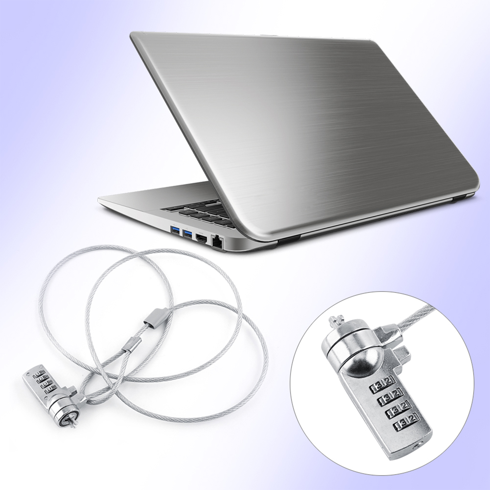 Laptop Theft Deterrent Laptop  - Laptop Lock Cable ulasan dan harga