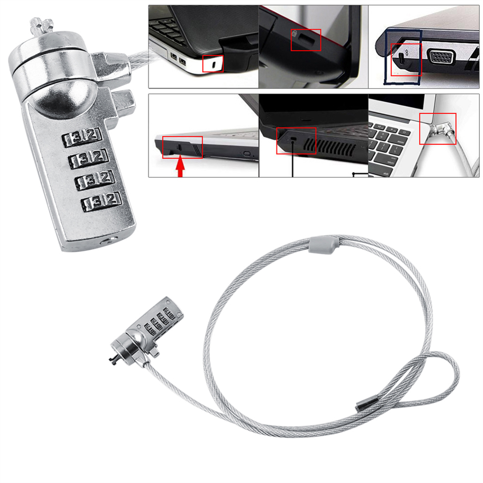 Laptop Theft Deterrent Laptop  - Laptop Lock Cable ulasan dan harga