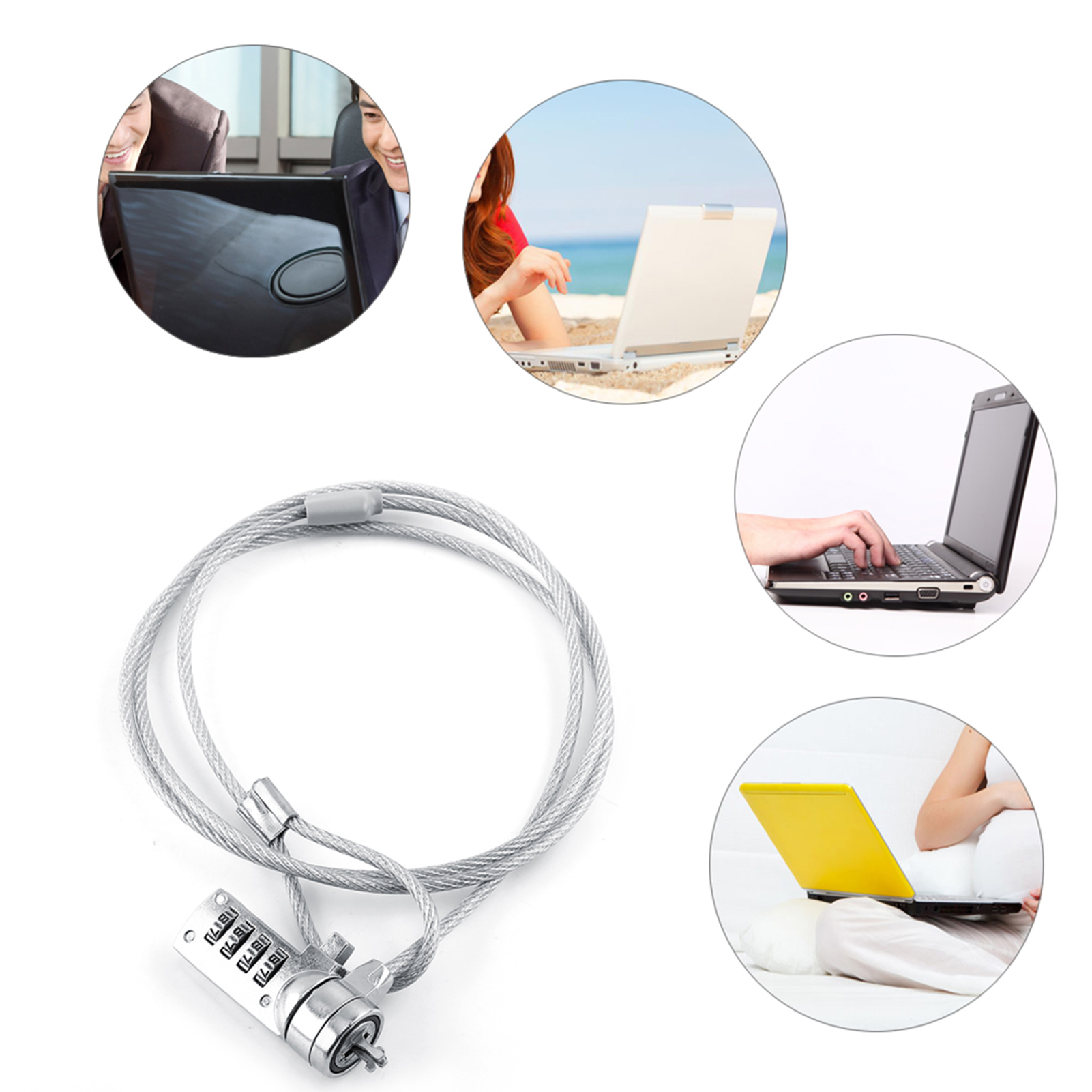 Laptop Theft Deterrent Laptop  - Laptop Lock Cable ulasan dan harga