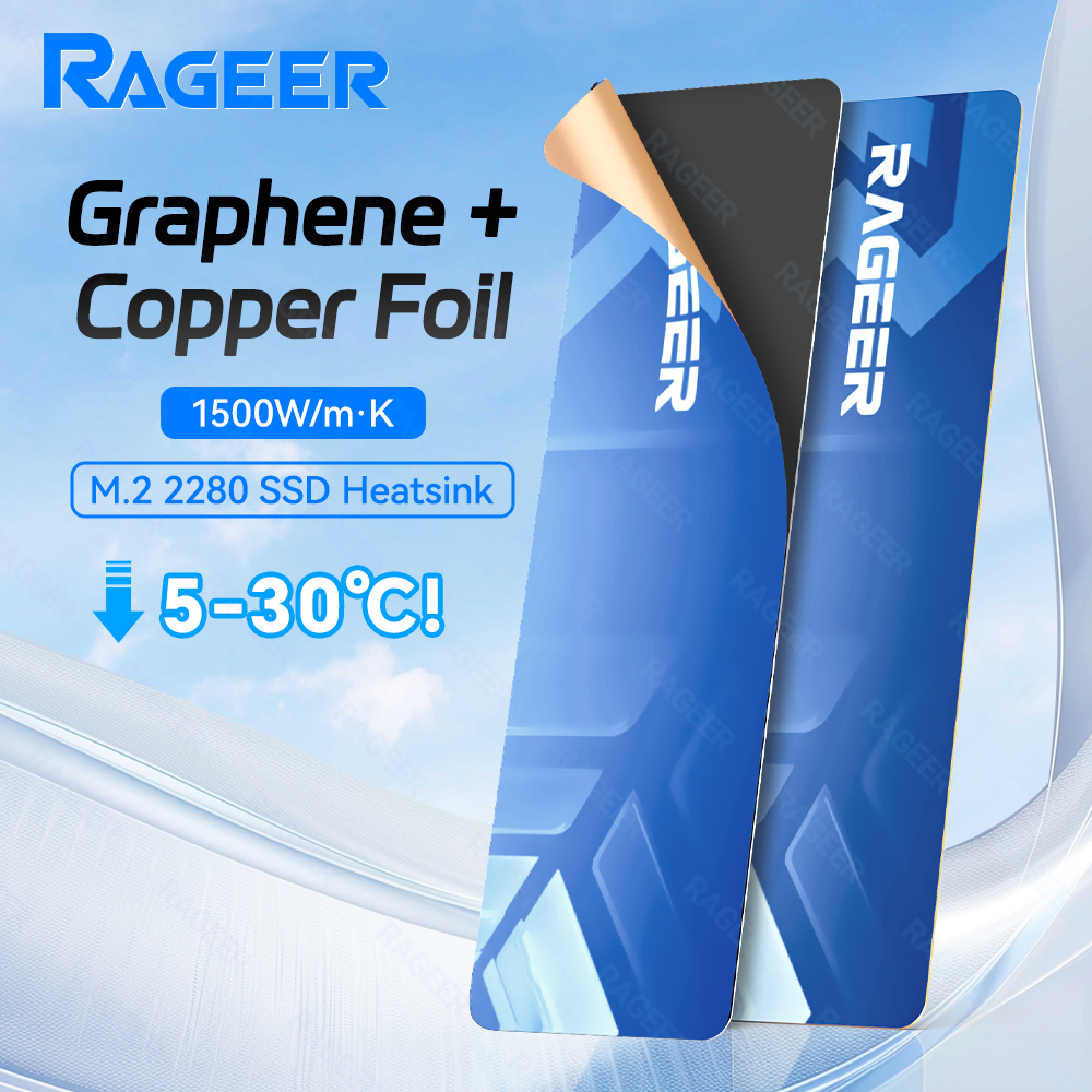 RAGEER M.2 2280 SSD Cooler - G - Laptop Accessories Cooling Pad ulasan dan harga