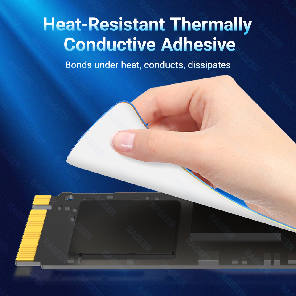 RAGEER M.2 2280 SSD Cooler - G - Laptop Accessories Cooling Pad ulasan dan harga