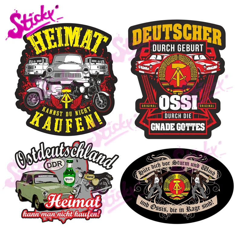 STICKY Retro German DDR You Ca - Laptop Accessories To Buy ulasan dan harga