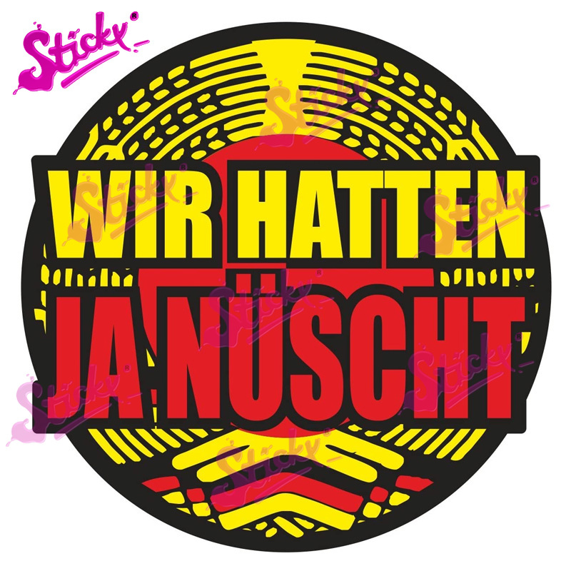 STICKY Retro German DDR You Ca - Laptop Accessories To Buy ulasan dan harga