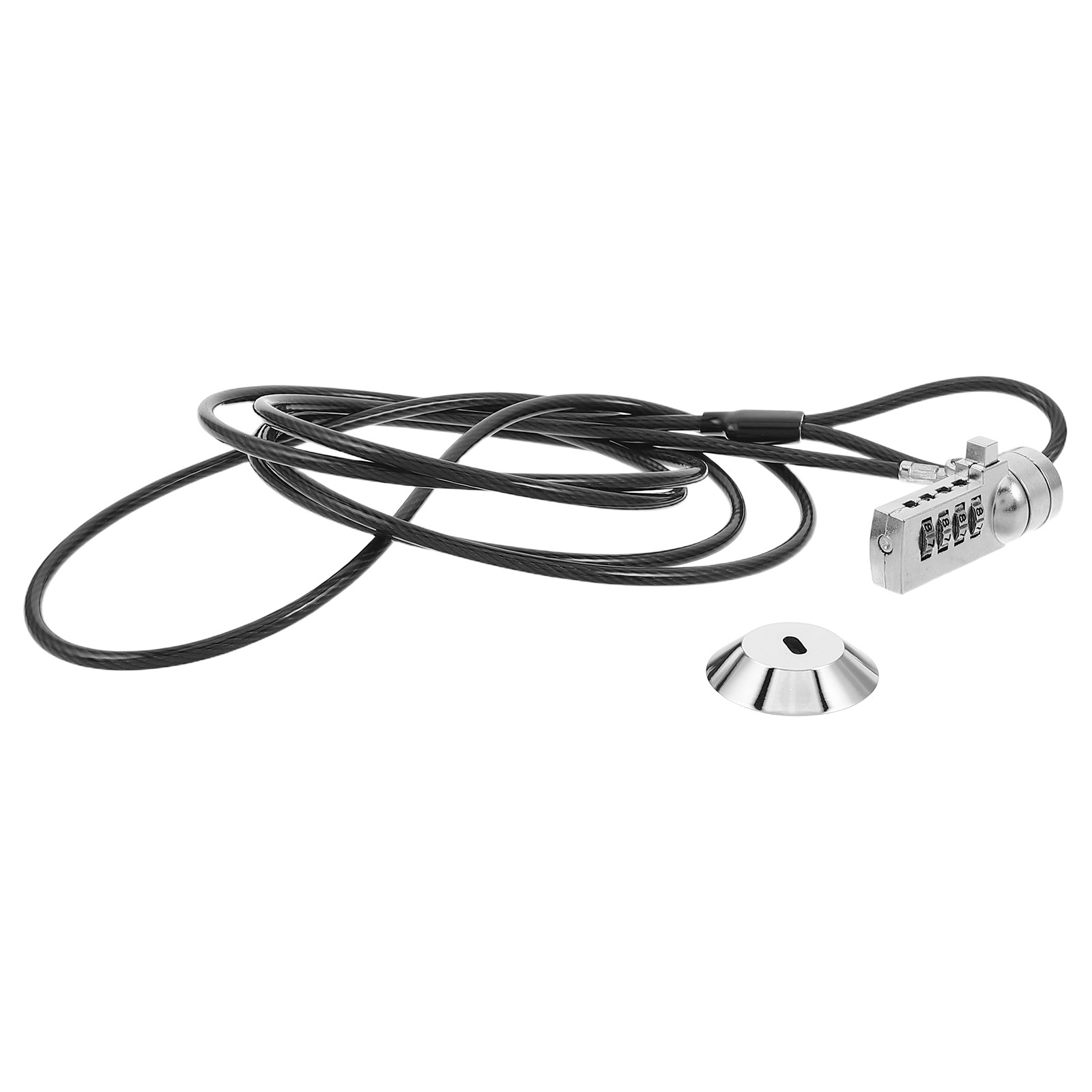 1Set Laptop Lock Combination 4 - Laptop Lock Cable ulasan dan harga