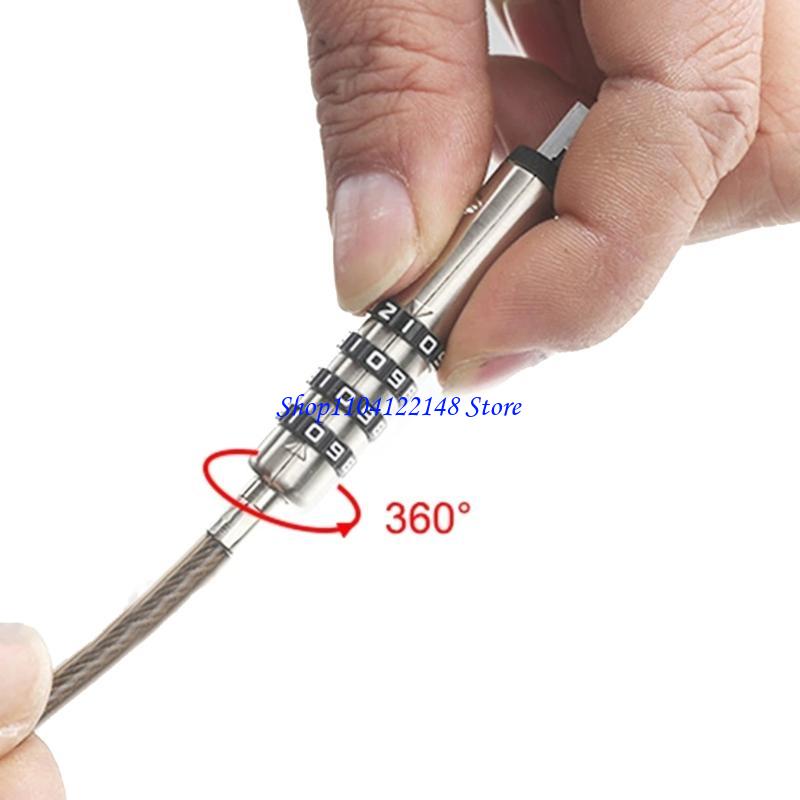 P9FA 4 Digital Universal Lock  - Laptop Lock Cable ulasan dan harga