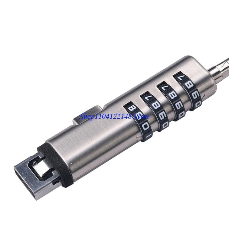 P9FA 4 Digital Universal Lock  - Laptop Lock Cable ulasan dan harga