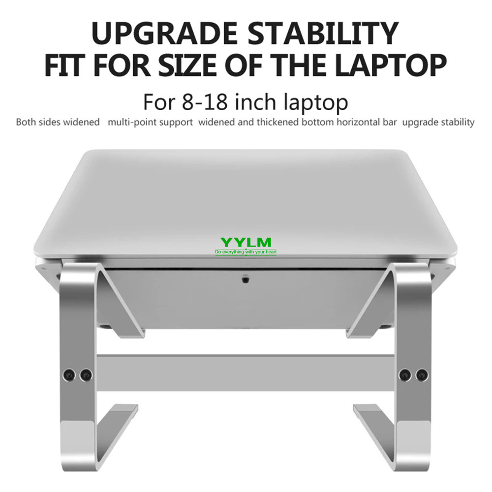 Aluminum Laptop Stand Notebook - Laptop Accessories Dell ulasan dan harga