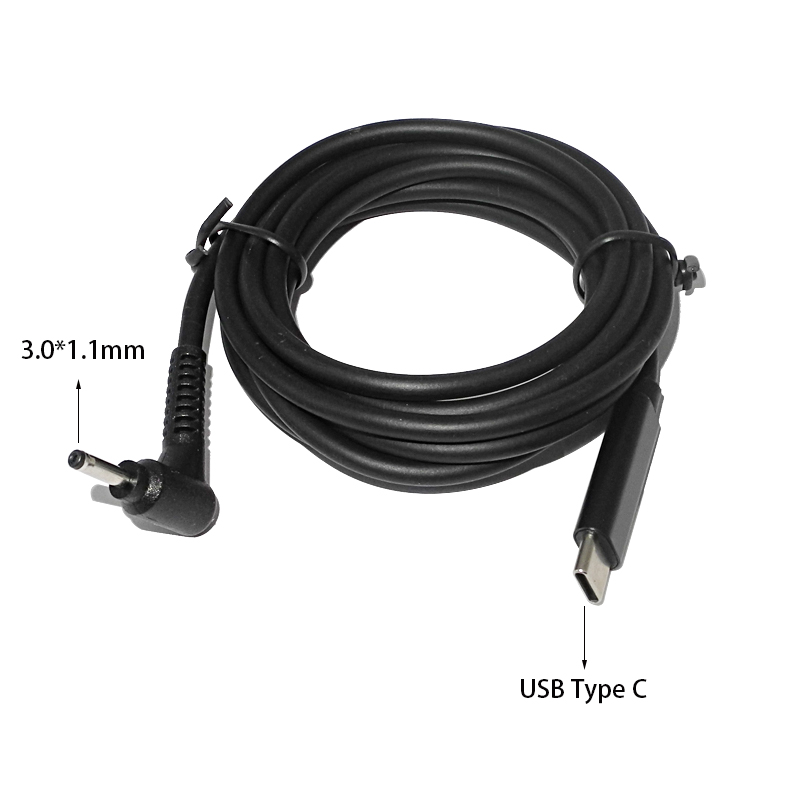 USB Type C to DC 3.0x1.1mm 3.0 - Laptop Lock Cable ulasan dan harga
