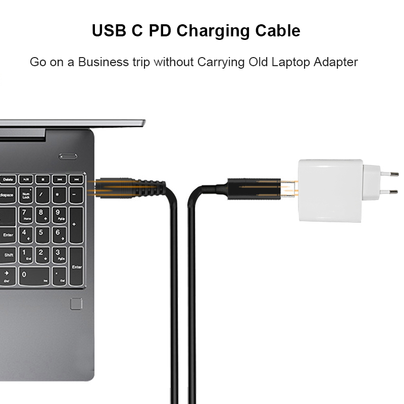 USB Type C to DC 3.0x1.1mm 3.0 - Laptop Lock Cable ulasan dan harga
