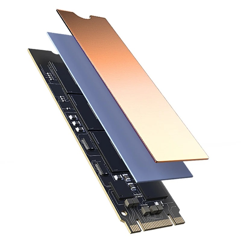 TEUCER M.2 Copper Heatsink NVM - Laptop Accessories Cooling Pad ulasan dan harga