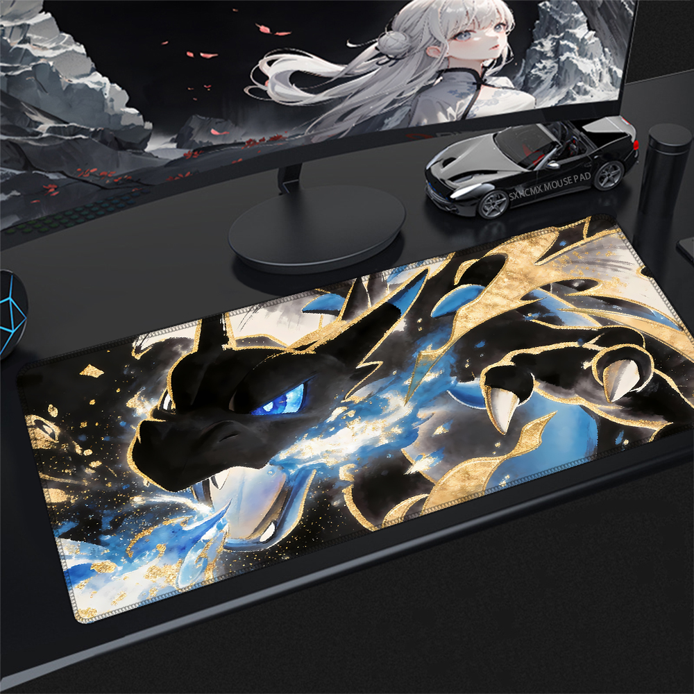 Gaming Mouse Pad Charizard XXL - Laptop Accessories Computer ulasan dan harga
