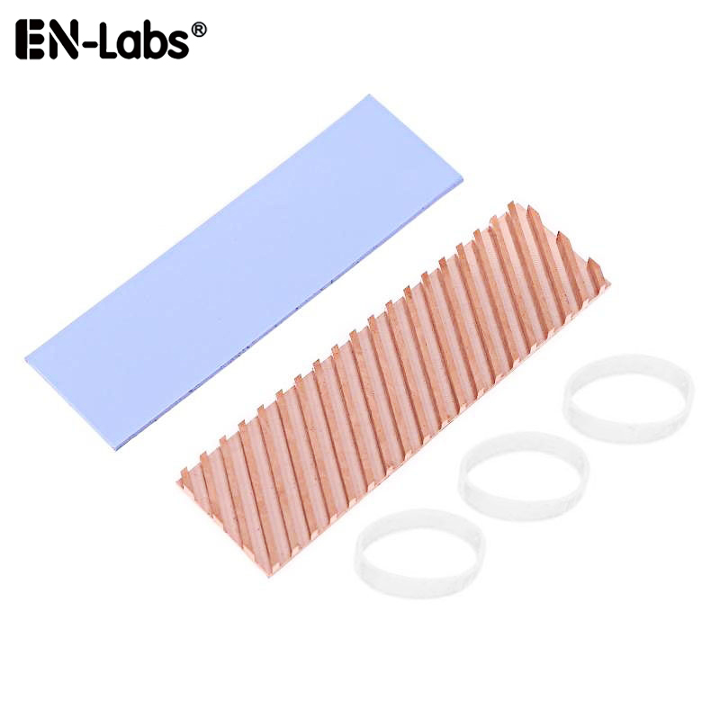 Copper Heat Sink for M.2 SSD 2 - Laptop Accessories Cooling Pad ulasan dan harga