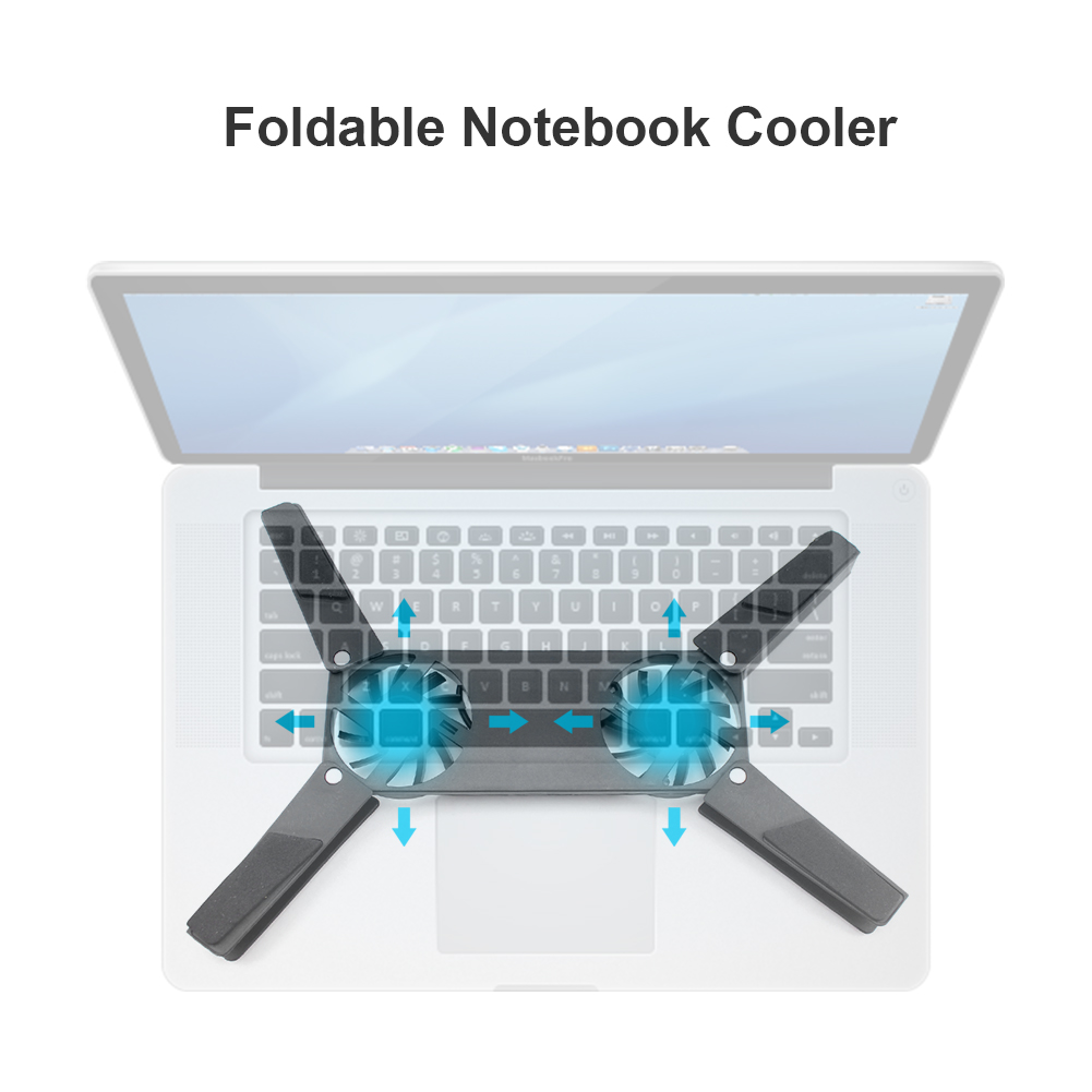 Foldable Cooling Pad Laptop Co - Laptop Accessories Cooling Pad ulasan dan harga