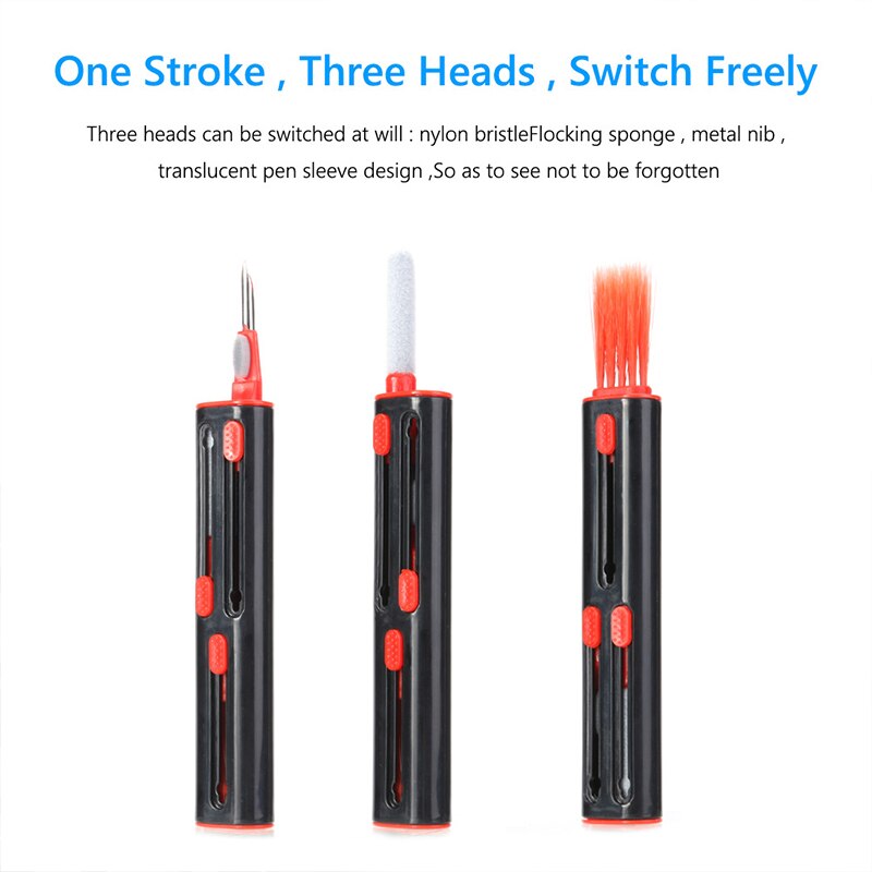 3 In 1 Multi Cleaner Kit For A - Laptop Accessories Cleaning Kit ulasan dan harga