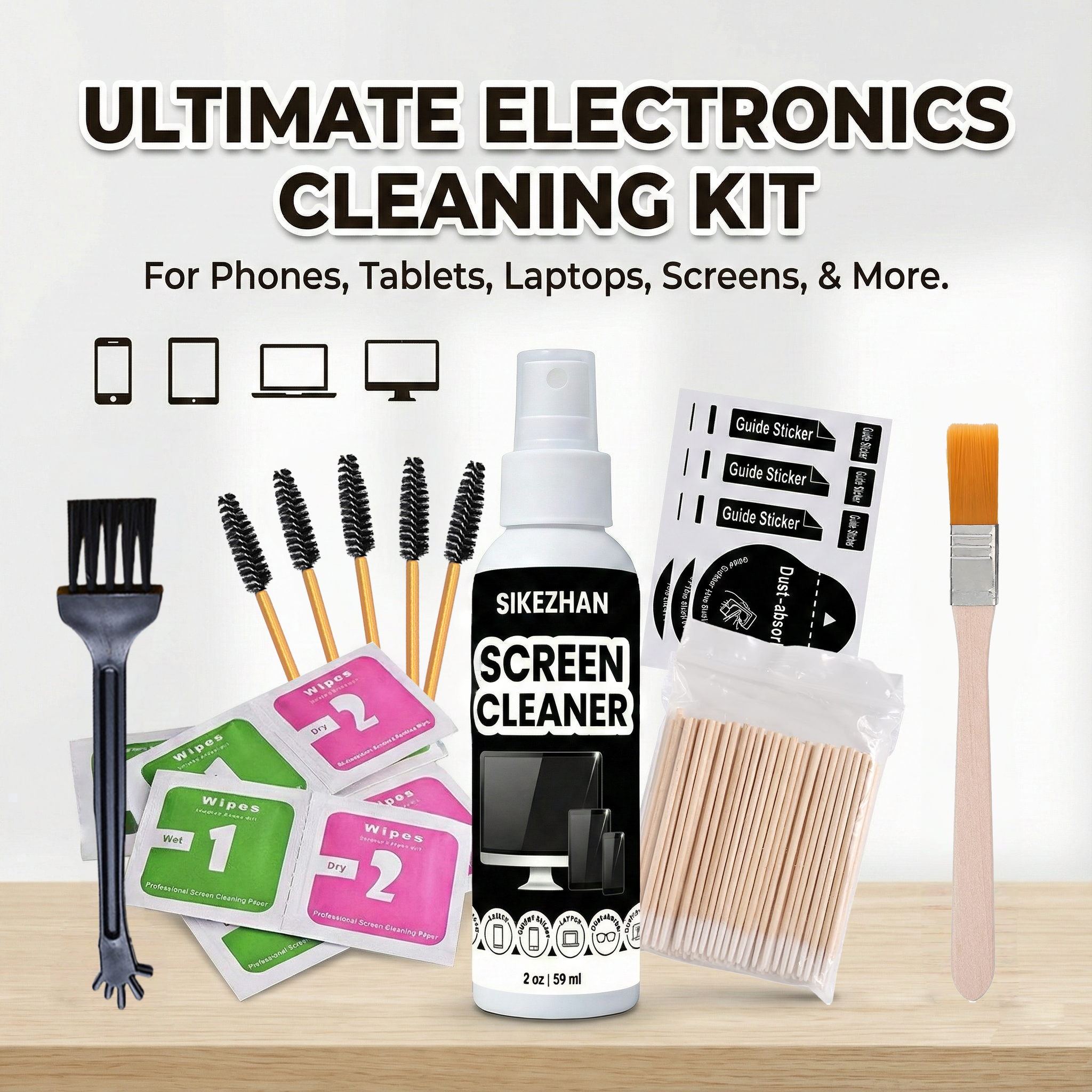 All-in-1 Electronics Cleaning  - Screen Cleaning Kit ulasan dan harga