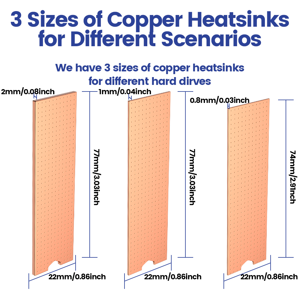 JEYI Copper M.2 Heatsink, NVMe - Laptop Accessories Cooling Pad ulasan dan harga