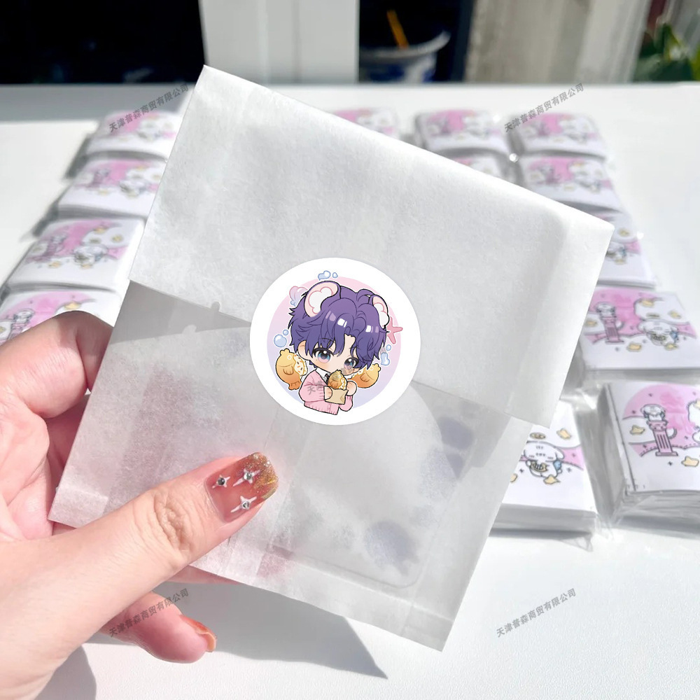 500Pcs Roll Kawaii Cartoon Sti - Laptop Accessories Aesthetic ulasan dan harga