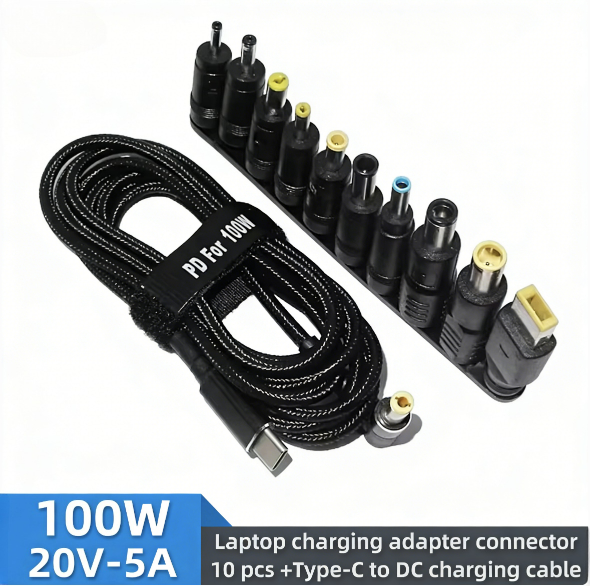 100W Type C Dc Power Adapter J - Laptop Lock Cable ulasan dan harga