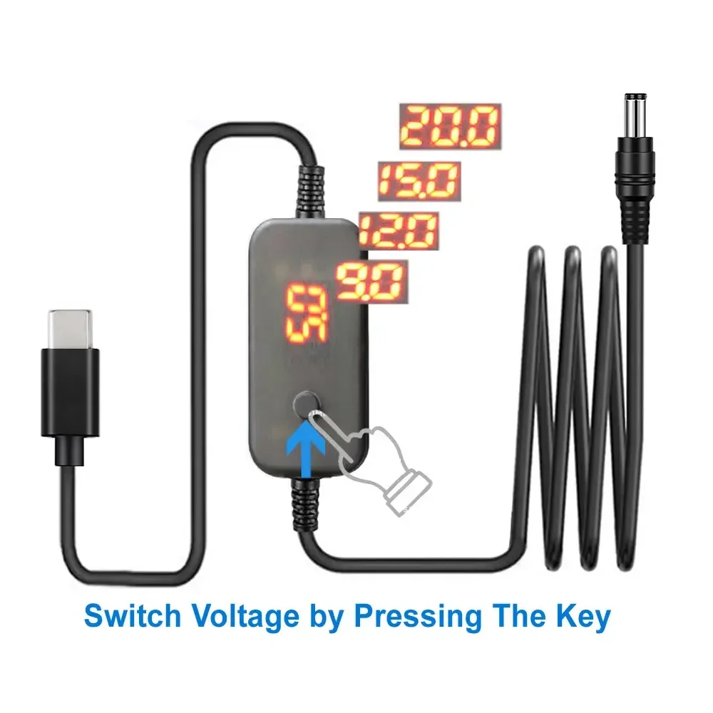 Type C to DC5.5x2.1mm Power Ad - Laptop Lock Cable ulasan dan harga