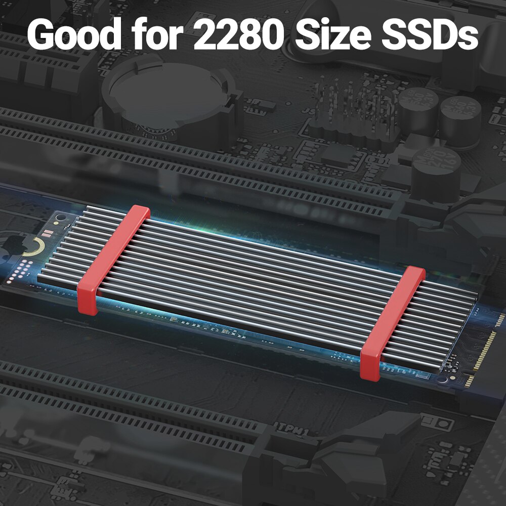 JEYI M.2 SSD Heatsink, Aluminu - Laptop Accessories Cooling Pad ulasan dan harga