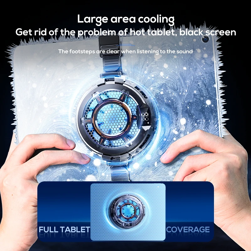 New Temperature Display Magnet - Laptop Accessories Cooling Pad ulasan dan harga