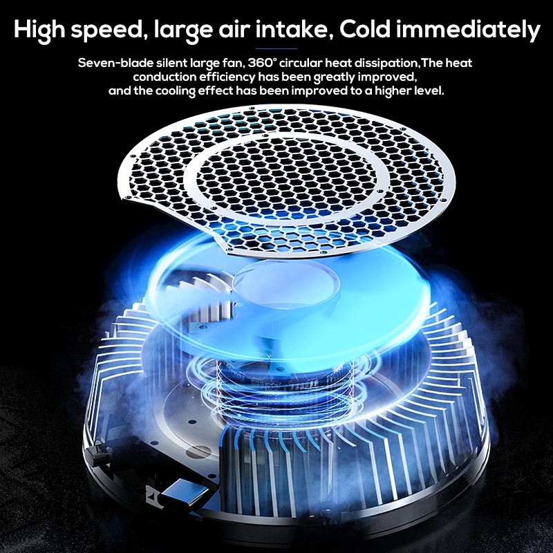 New Temperature Display Magnet - Laptop Accessories Cooling Pad ulasan dan harga
