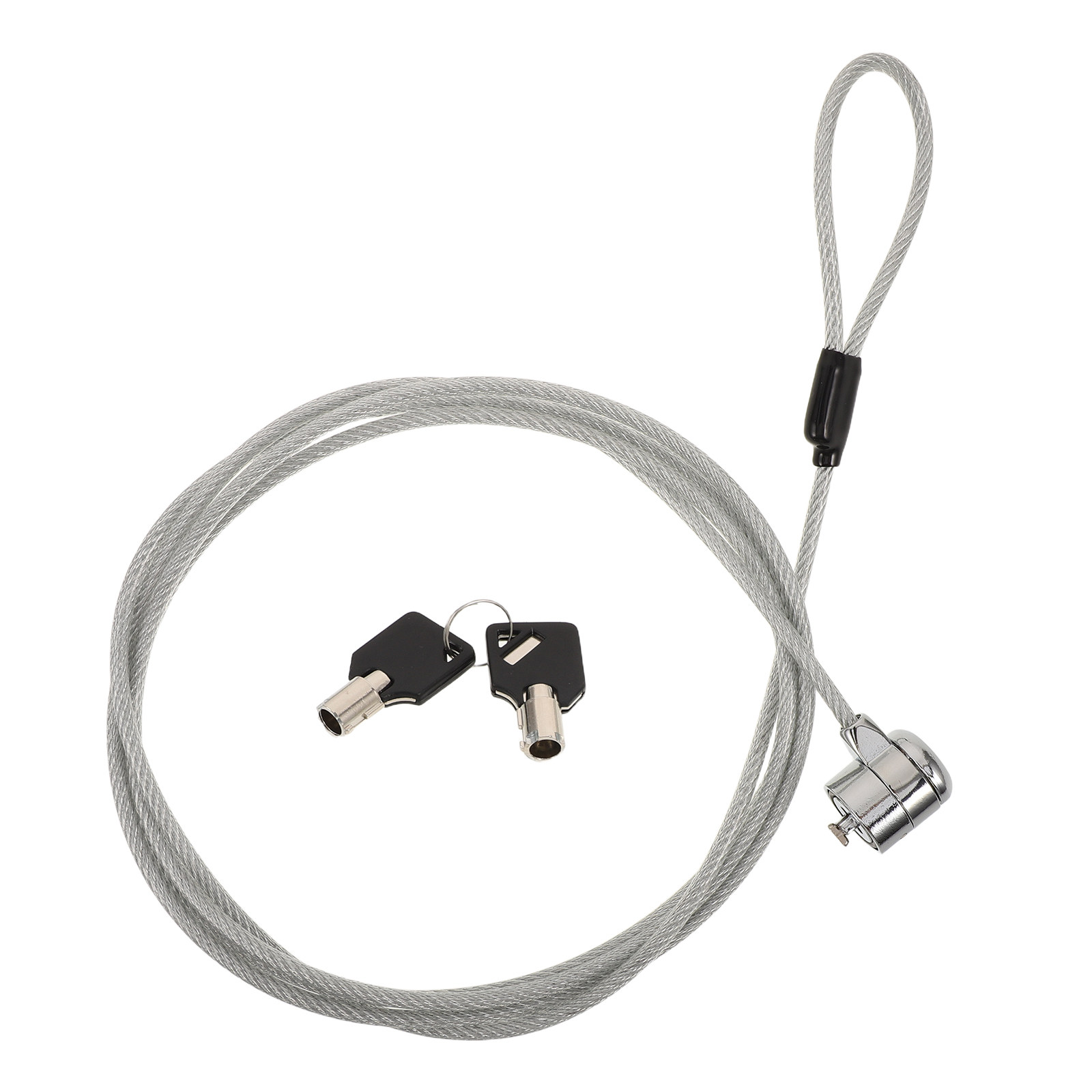 1Set Laptop Cable Lock Zinc Al - Laptop Lock Cable ulasan dan harga