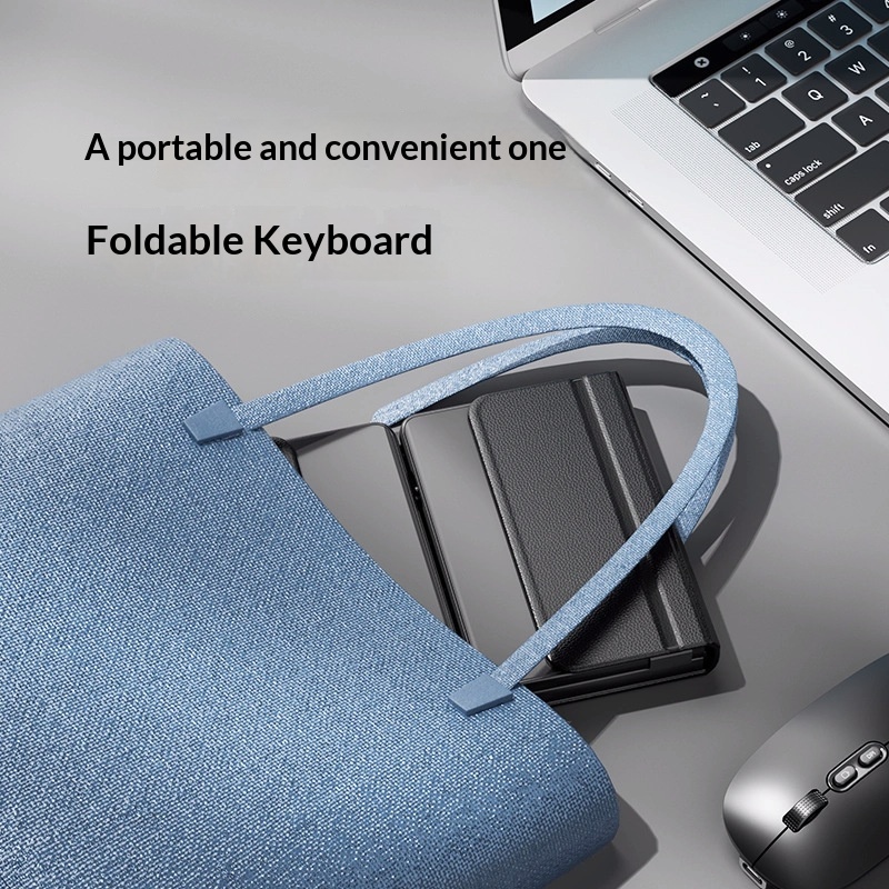 Mengzu Tri Fold Wireless Bluet - Laptop Accessories Computer ulasan dan harga