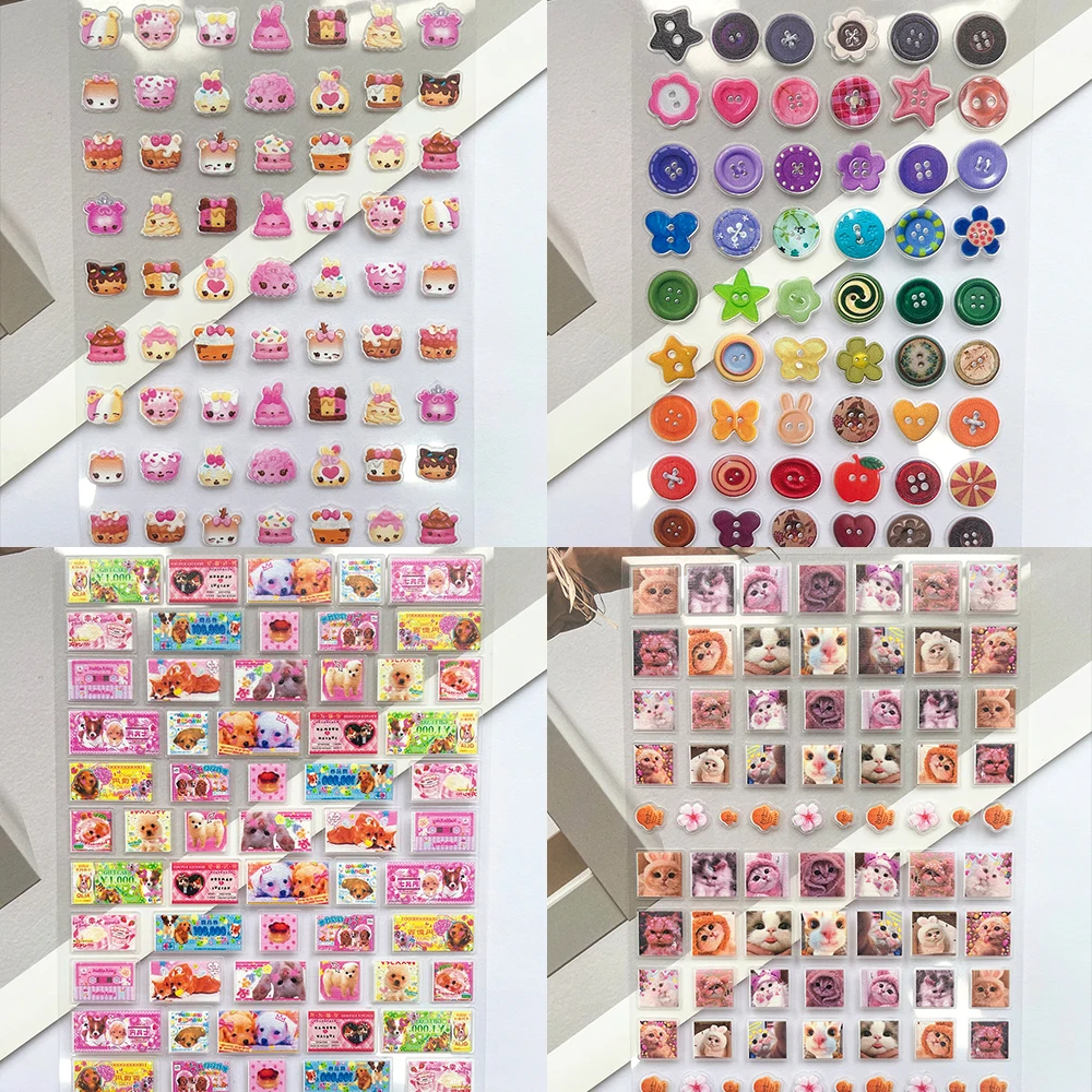 Mini Pvc Funny Cat Poster Good - Laptop Accessories Aesthetic ulasan dan harga