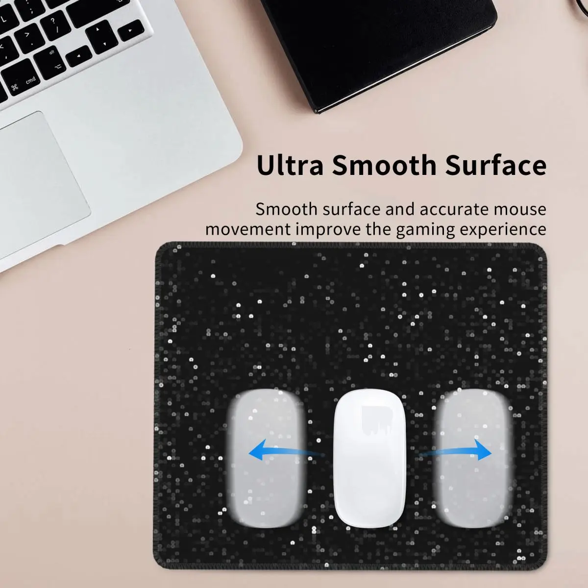 Printed Image Of Black Sequins - Laptop Accessories Images ulasan dan harga