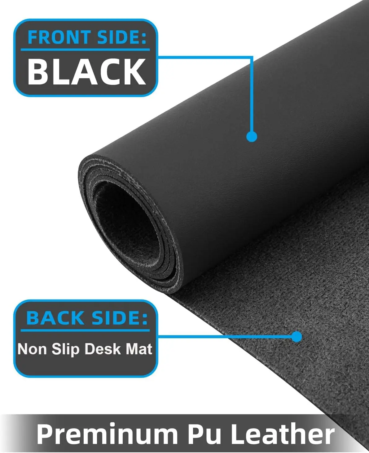 PU Leather Desk Pad Protector  - Laptop Accessories Images ulasan dan harga